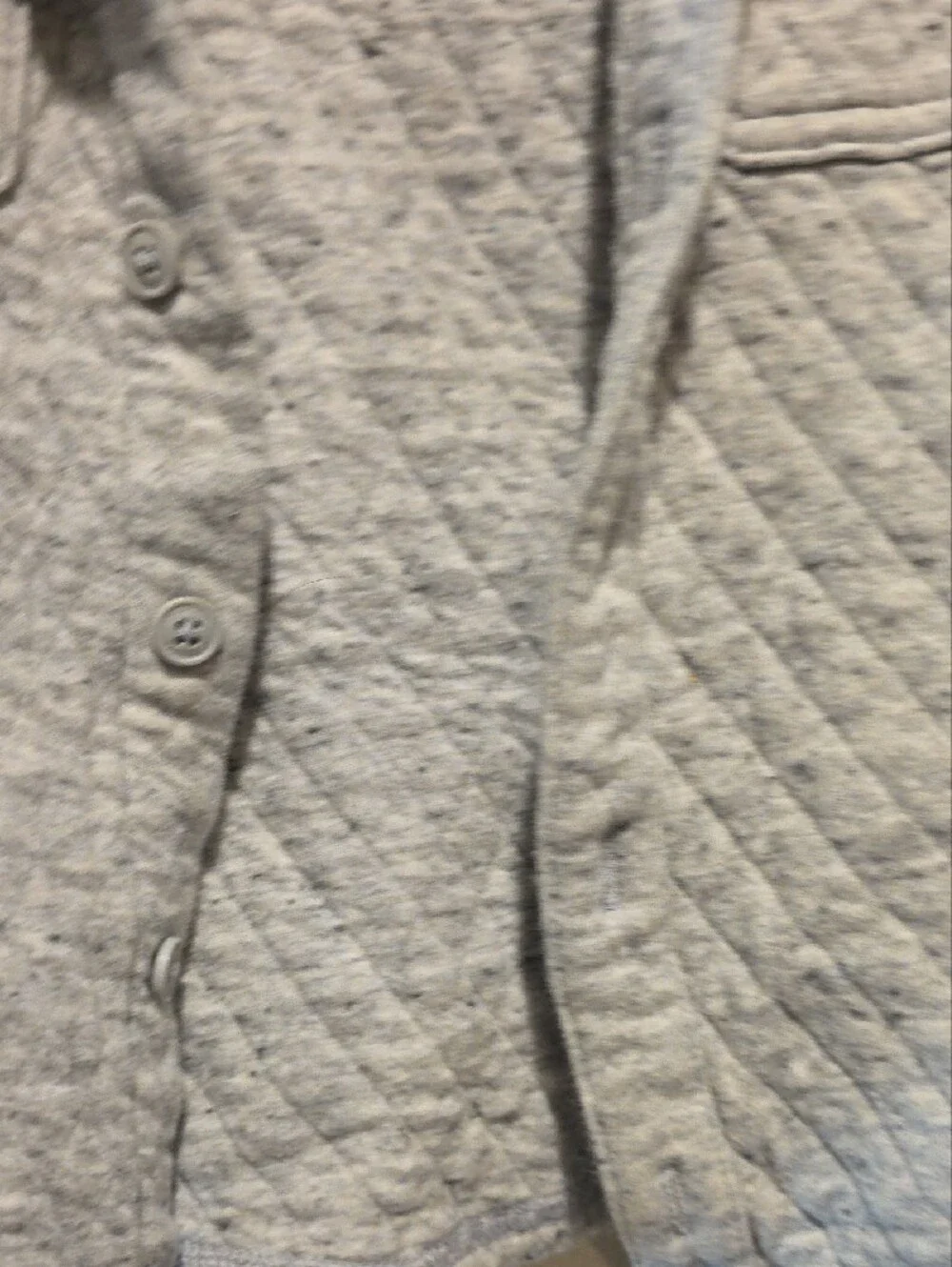 Osh Kosh Children's Quilted Jacket - Light Heather Gray Size 4t